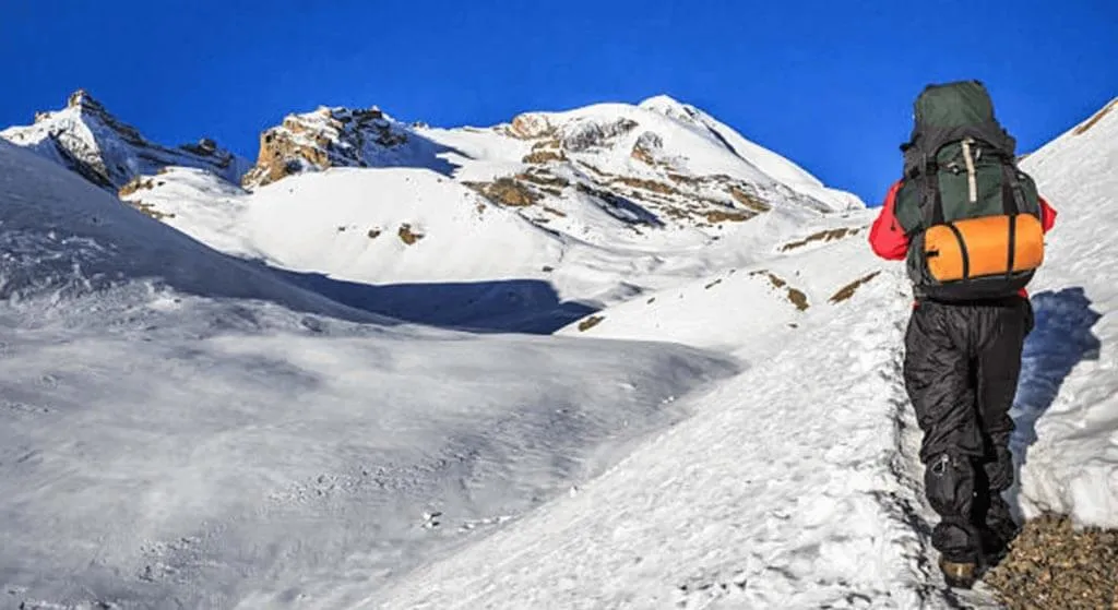 THORONG PEAK CLIMBING
